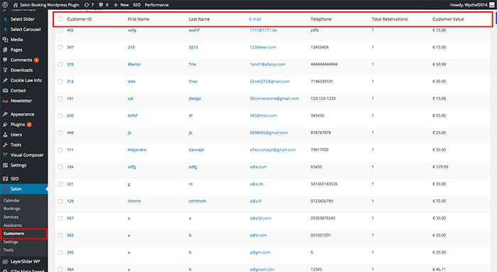 salon-booking-plugin-customers-archive
