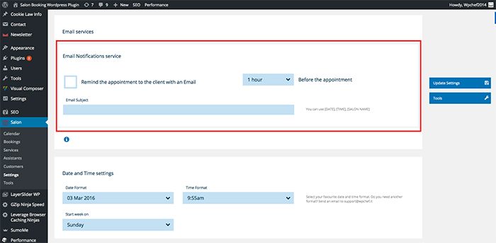 salon-booking-plugin-email-remainder