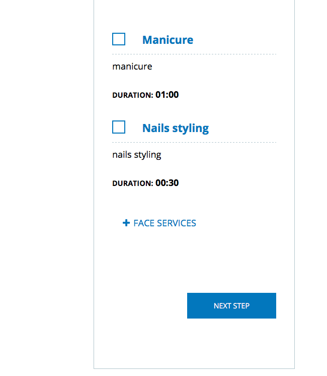 salon-booking-accordion-demo