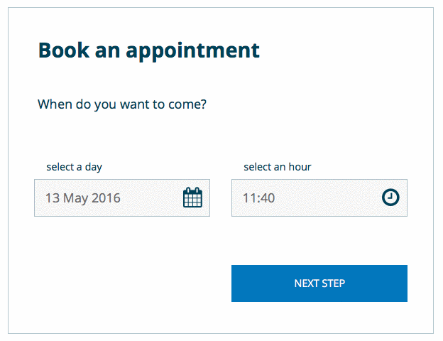 salon-booking-custom-text-demo