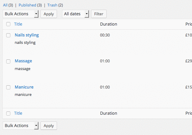 salon-booking-drag&drop-demo