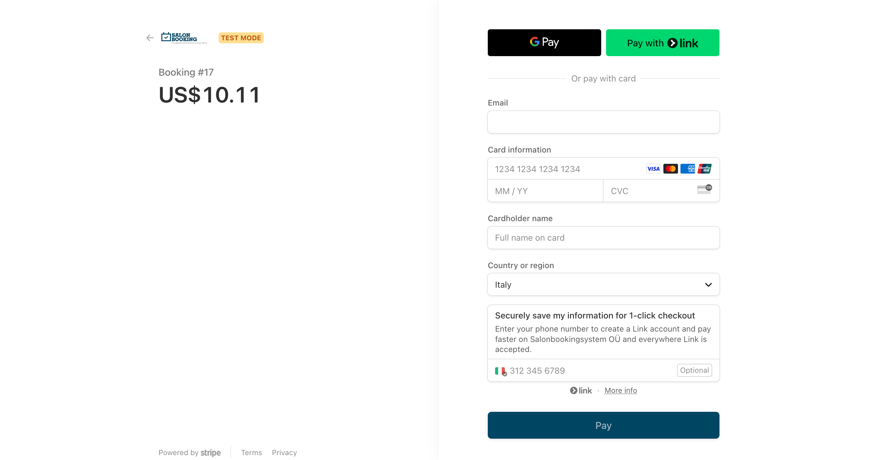 Online Booking System for Beauticians